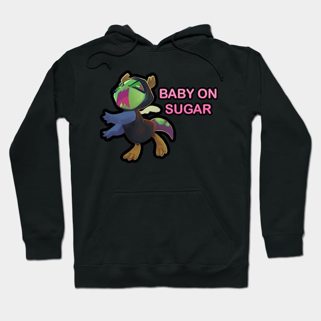 BABY ON SUGAR RAAA Hoodie by KO-of-the-self